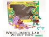 Cave Turtle Mike W/ Silly Stegosaurus 100% Complete TMNT 1992 Playmates Figure