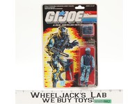 Shockwave V1 100% Complete 34 Cardback & Bubble 1988 G.I. Joe Hasbro Vintage
