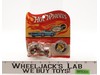 Red Baron w/ Card & Bubble 1969 Redline Hot Wheels Mattel Vtg w/ Button