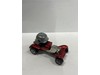 Red Baron w/ Card & Bubble 1969 Redline Hot Wheels Mattel Vtg w/ Button