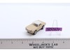 Aurora T-Jet Ford Mustang HO Slot Car Tan w/ White Top Vtg 1960s Eldon Chassis