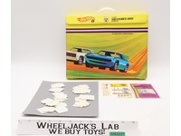 Hot Wheels 24 Car Collector's Case W/ UNUSED STICKERS 1968 Mattel Vintage