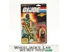 Croc Master V1 100% Complete W/ Cardback & Bubble G.I. Joe 1987 Hasbro Vintage