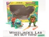 Cave Turtle Leo W/ Dingy Dino 100% Complete TMNT 1992 Playmates Action Figure