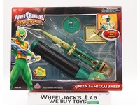 Green Samurai Saber Power Rangers Ninja Storm 2003 ABC Kids NEW MIB