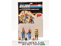 SGT. Slaughter's Renegades 100% Complete GI Joe 1987 Hasbro Action Figure Set