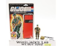 Lt. Falcon V1 100% Complete 34 Card 1987 G.I. Joe Hasbro Vintage Action Figure