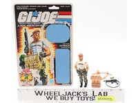 Outback V1 100% Complete W/ 34 Cardback GI Joe Action Figure Vintage 1987 Hasbro