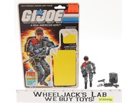Low-Light V1 100% Complete W/ 36 Cardback 1986 G.I. Joe Hasbro Vintage