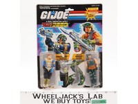 Knockdown & Dodger GI Joe Battle Force 34 Cardback & Bubble 1987 Hasbro Figure