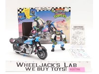 Cruisin' Leo W/Classic Sewer Cycle Complete TMNT Bodacious Bikers 1994 Playmates