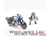 Cruisin' Leo W/Classic Sewer Cycle Complete TMNT Bodacious Bikers 1994 Playmates