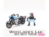 Cruisin' Leo W/Classic Sewer Cycle Complete TMNT Bodacious Bikers 1994 Playmates