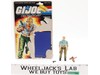 Chuckles V1 100% Complete 34 Cardback GI Joe 1987 Hasbro Vintage Action Figure