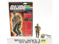 Lt. Falcon V1 100% Complete 34 Cardback & Bubble 1987 G.I. Joe Hasbro Vintage