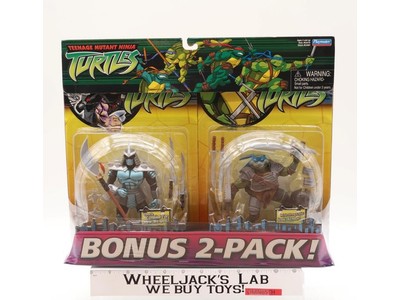Bonus 2-Pack Ninja Knights Raphael and Casey Jones TMNT 2006 MOSC NEW