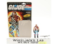 Monkeywrench V1 100% Complete W/ 36 Cardback 1986 GI Joe Vintage