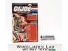 Sneak Peek 100% Complete W/ 34 Cardback & Bubble 1987 GI Joe ARAH Vintage Figure