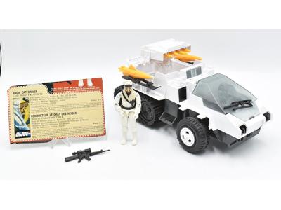 Snow Cat #2 1985 Gi Joe Cobra Vintage Action Figure Vehicle Hasbro