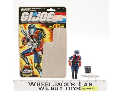 Vipers V1 100% Complete 36 Cardback G.I. Joe 1986 Hasbro Vintage Action Figure