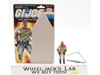 Roadblock V2 Complete 36 Cardback 1984 G.I. Joe Hasbro Vintage Action Figure