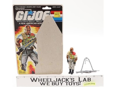 Roadblock V2 Complete 34 Cardback 1984 G.I. Joe Hasbro Vintage Action Figure