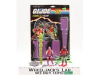 Cobra-LA Team 100% Complete Cardback & Bubble GI Joe 1987 Hasbro Vintage