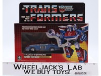 Smokescreen W/BOX & INSERT 100% Complete 1985 Vintage G1 Transformers Figure NM