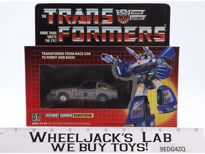 Bluestreak COMPLETE W/Box & Insert GI Transformers 1984 Vintage Hasbro Figure