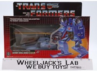 Whirl 100% Complete W/Box & Insert G1 Transformers Hasbro 1985 Vintage Figure