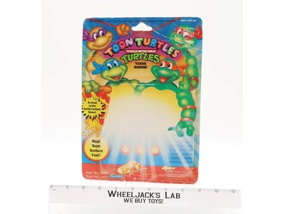 Toon Burne Cardback Teenage Mutant Ninja Turtles 1991 TMNT Playmates Vintage
