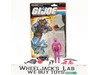 Hydro-Viper V1 Complete 34 Cardback & Bubble G.I. Joe 1988 Hasbro Vintage Action