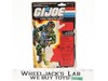 Hit & Run V1 100% Complete W/ 34 Cardback 1988 GI Joe ARAH Vintage Action Figure
