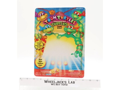 Toon Kala Cardback Teenage Mutant Ninja Turtles 1991 TMNT Playmates Vintage