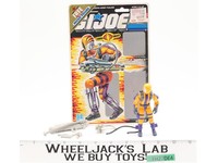 H.E.A.T. Viper V1 100% Complete 34 Cardback 1989 G.I. Joe Hasbro Vintage Figure