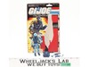 Shockwave V1 100% Complete 34 Cardback 1988 G.I. Joe Hasbro Vintage Figure