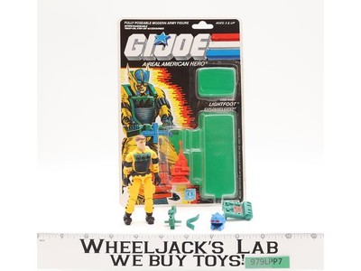 Lightfoot V1 100% Complete 34 Cardback & Bubble 1988 G.I. Joe Hasbro Vintage