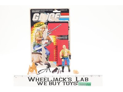 Gnawgahyde V1 100% Complete 34 Cardback 1989 G.I. Joe Vintage Hasbro Figure