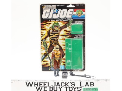 Tripwire Tiger Force V3 100% Complete Cardback Bubble GI Joe 1988 Vintage Hasbro