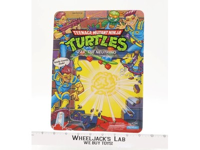 Zak The Neutrino Cardback Teenage Mutant Ninja Turtles 1991 TMNT Playmates