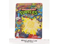 Zak The Neutrino Cardback Teenage Mutant Ninja Turtles 1991 TMNT Playmates
