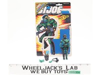 Night Viper GI Joe 1989 100% Complete 34 Cardback Hasbro Vintage Action Figure