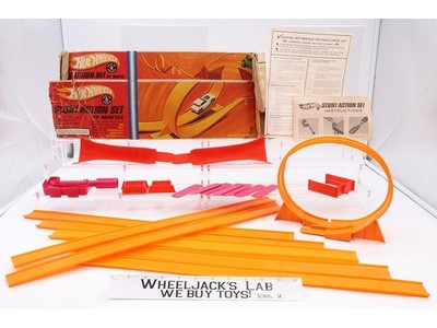 Hot Wheels Stunt Action Set w/ Original Box 1967 1968 Vintage Mattel No Car