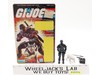 Snake Eyes V2 W/ Timber Complete 34 Cardback 1985 G.I. Joe Hasbro Vintage Figure