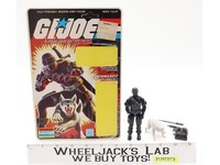 Snake Eyes V2 W/ Timber Complete 34 Cardback 1985 G.I. Joe Hasbro Vintage Figure