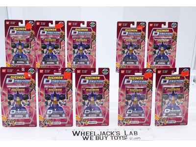 Lot of 10 Digimon D-Tector Series 2 2002 Bandai Card Game NEW SEALED