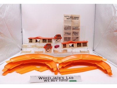 Super Charger Rally & Freeway Set Hot Wheels 1969 Mattel Vintage No Cars or Case