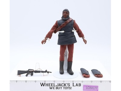 Soldier Ape Planet of the Apes Blue w/Gun Bandolier 1974 Mego 8" Vintage Figure
