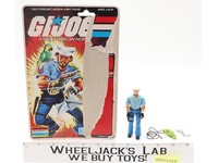 Shipwreck V1 100% Complete W CARD 1985 GI Joe Hasbro Vintage Action Figure