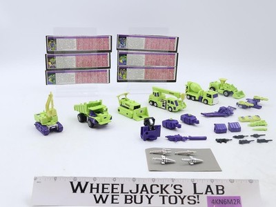 Devastator 100% Complete Vintage 1985 G1 Transformers Hasbro Action Figure NM